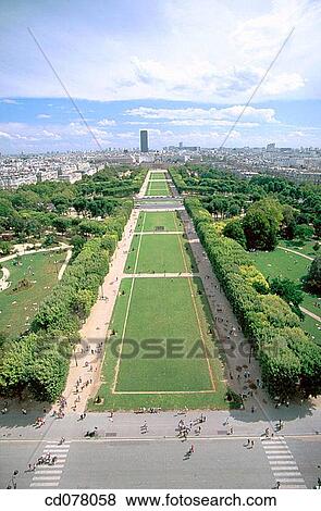 Stock Photo - Champs de Mars. Paris. France.. Fotosearch