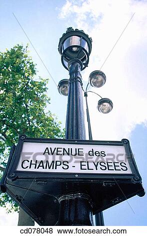Champs Elysees Avenue. Paris. France. View Large Photo Image Stock Photo - Champs Elysees Avenue. Paris. France.. Fotosearch