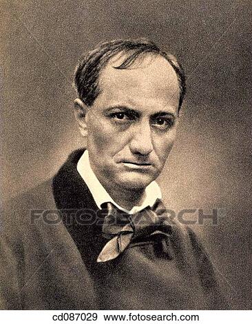 Charles Baudelaire, french poet (1821-1867) View Large Photo Image Stock Photo - Charles Baudelaire, french poet (1821-1867). Fotosearch