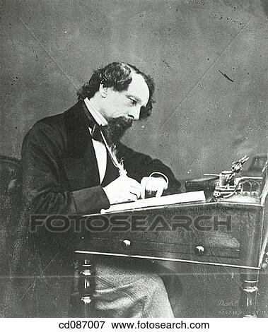 Charles Dickens, english novelist (1812-1870) View Large Photo Image Stock Photo - Charles Dickens, english novelist (1812-1870). Fotosearch