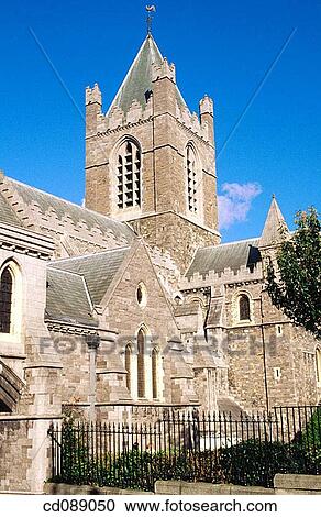 Christ Church Cathedral. Dublin. Ireland View Large Photo Image Stock Image - Christ Church Cathedral. Dublin. Ireland. Fotosearch