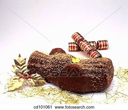 Christmas chocolate cake View Large Photo Image Stock Image - Christmas chocolate cake. Fotosearch