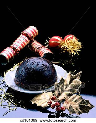 Stock Photo - Christmas pudding. Fotosearch
