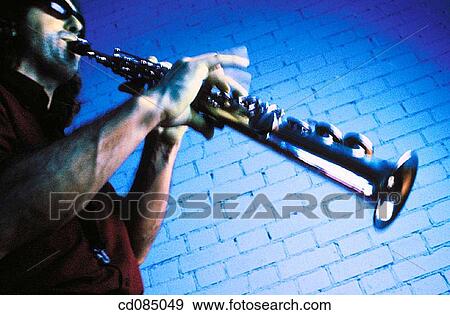 Clarinetist View Large Photo Image Stock Photo - Clarinetist. Fotosearch