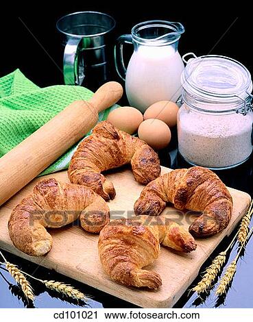 Croissants View Large Photo Image Stock Image - Croissants. Fotosearch