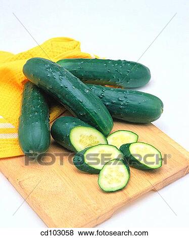 Cucumbers View Large Photo Image Stock Photo - Cucumbers. Fotosearch