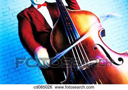 Stock Photograph - Double bass. Fotosearch