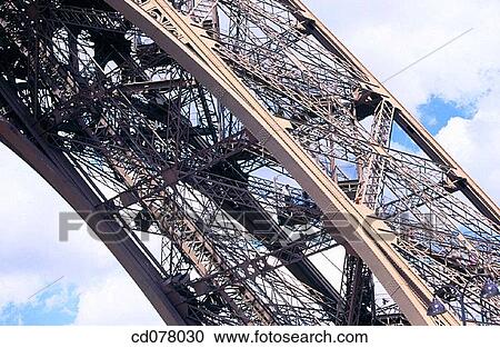 Eiffel Tower (detail). Paris. France. View Large Photo Image Stock Image - Eiffel Tower (detail). Paris. France.. Fotosearch