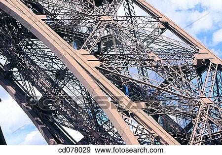 Eiffel Tower (detail). Paris. France. View Large Photo Image Stock Photo - Eiffel Tower (detail). Paris. France.. Fotosearch