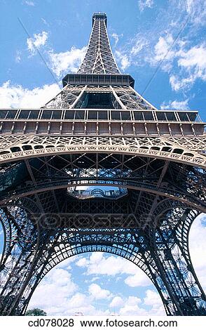 Eiffel Tower. Paris. France. View Large Photo Image Stock Photo - Eiffel Tower. Paris. France.. Fotosearch