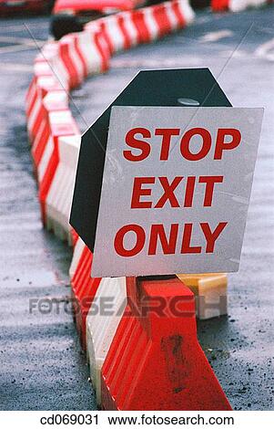 Exit View Large Photo Image Stock Image - Exit. Fotosearch