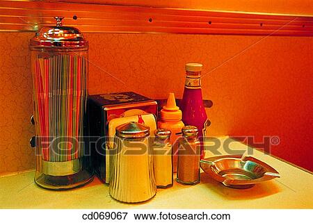 Fast food restaurant View Large Photo Image Stock Photo - Fast food restaurant. Fotosearch
