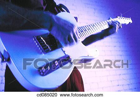 Stock Image - Guitarist. Fotosearch