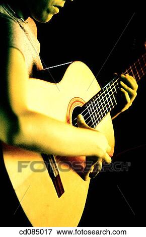 Guitarist View Large Photo Image Stock Photo - Guitarist. Fotosearch