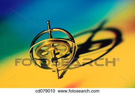 Stock Image - Gyroscope. Fotosearch
