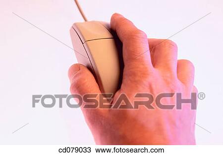 Hand and computer mouse View Large Photo Image Stock Image - Hand and computer mouse. Fotosearch