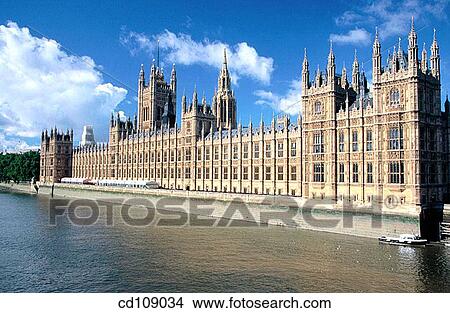 Houses of Parliament (Westminster Palace) and Thames River. London. England View Large Photo Image Picture - Houses of Parliament (Westminster Palace) and Thames River. London. England. Fotosearch