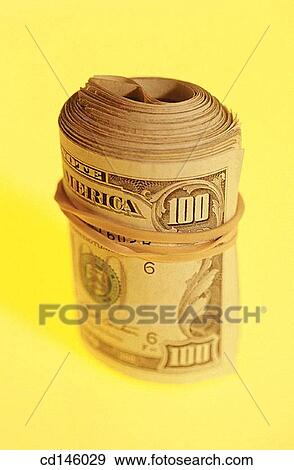 Hundred dollar bills View Large Photo Image Stock Photo - Hundred dollar bills. Fotosearch