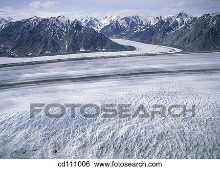 Kaskawulsh Glacier. Kluane National Park & Reserve. Yukon. Canada View Large Photo Image Stock Photograph - Kaskawulsh Glacier. Kluane National Park & Reserve. Yukon. Canada. Fotosearch
