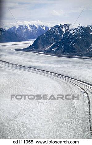 Kaskawulsh Glacier. Kluane National Park & Reserve. Yuk? n. Canadß View Large Photo Image Stock Photography - Kaskawulsh Glacier. Kluane National Park & Reserve. Yuk? n. Canadß. Fotosearch