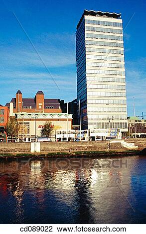 Liberty Hall. Dublin. Ireland View Large Photo Image Stock Image - Liberty Hall. Dublin. Ireland. Fotosearch