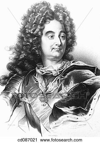 Louis XIV, king of France (1639-1715) View Large Photo Image Stock Image - Louis XIV, king of France (1639-1715). Fotosearch