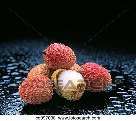 Lychees View Large Photo Image Stock Photo - Lychees. Fotosearch