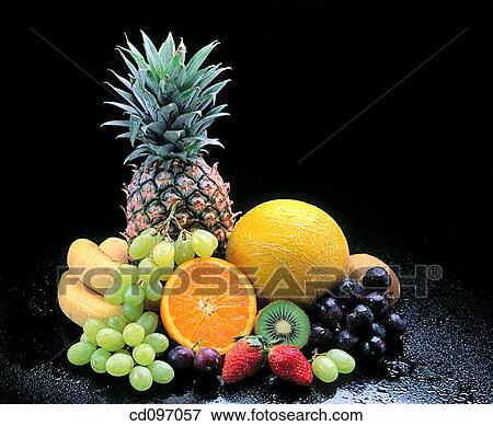 Mixed fruits View Large Photo Image Stock Photo - Mixed fruits. Fotosearch