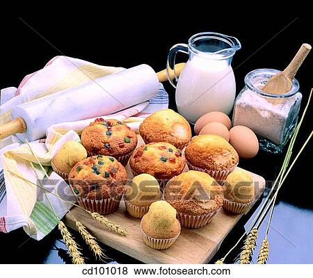 Muffins View Large Photo Image Stock Photo - Muffins. Fotosearch