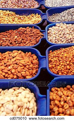 Stock Image - Nuts. Fotosearch