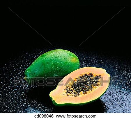 Papayas View Large Photo Image Stock Photograph - Papayas. Fotosearch