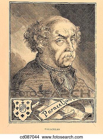 Paracelsus, geman-swiss physician and alchemist (1493-1541) View Large Photo Image Picture - Paracelsus, geman-swiss physician and alchemist (1493-1541). Fotosearch