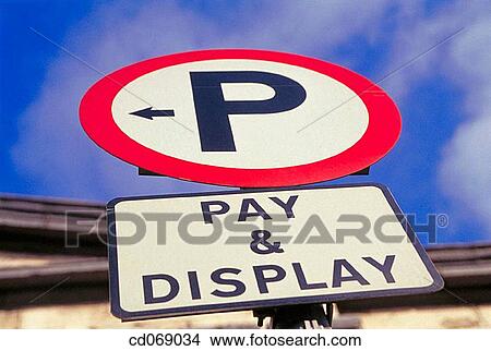 Pay and display parking View Large Photo Image Picture - Pay and display parking. Fotosearch