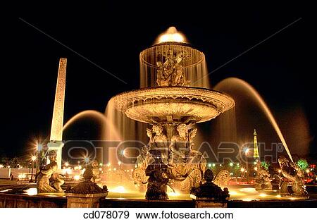 Stock Photo - Place de la Concorde. Paris. France.. Fotosearch