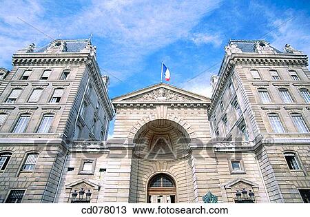 Police headquarters. Paris. France. View Large Photo Image Stock Image - Police headquarters. Paris. France.. Fotosearch