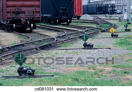 Railway switch yard View Large Photo Image Stock Image - Railway switch yard. Fotosearch