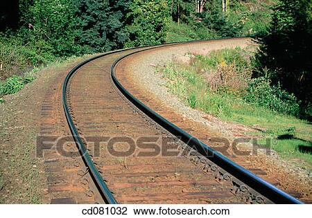 Railway Tracks View Large Photo Image Stock Image - Railway Tracks. Fotosearch