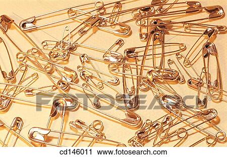 Safety pins View Large Photo Image Stock Image - Safety pins. Fotosearch