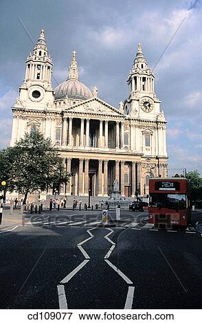 Saint Paul's Cathedral. London. England View Large Photo Image Stock Photo - Saint Paul's Cathedral. London. England. Fotosearch