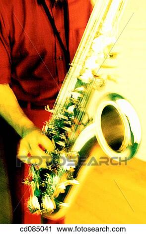 Saxophonist View Large Photo Image Stock Image - Saxophonist. Fotosearch