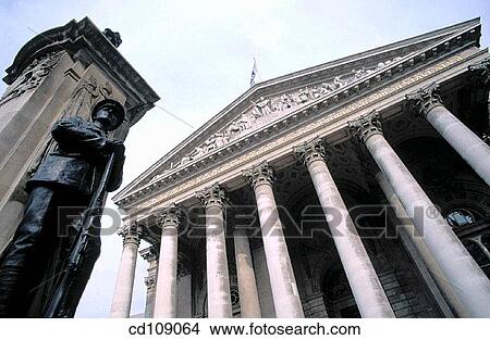 Picture - Stock Exchange building. London. England. Fotosearch