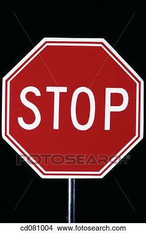 Stop sign View Large Photo Image Picture - Stop sign. Fotosearch