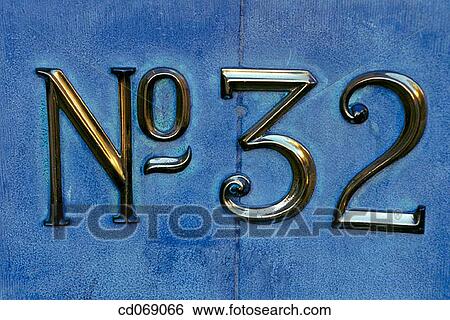 Street number View Large Photo Image Stock Photograph - Street number. Fotosearch