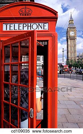 Telephon booth and Big Ben. London. England View Large Photo Image Stock Photography - Telephon booth and Big Ben. London. England. Fotosearch