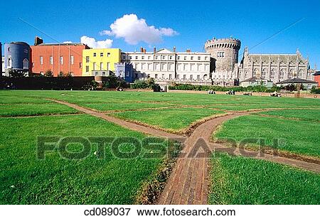 The Record Tower and Church of the Most Holy Trinity from gardens. Dublin Castle. Ireland View Large Photo Image Stock Photo - The Record Tower and Church of the Most Holy Trinity from gardens. Dublin Castle. Ireland. Fotosearch