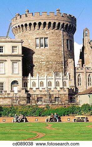 The Record Tower. Dublin Castle. Ireland View Large Photo Image Stock Photo - The Record Tower. Dublin Castle. Ireland. Fotosearch