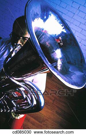 Tuba View Large Photo Image Stock Image - Tuba. Fotosearch