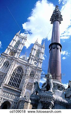 West facade of Westminster Abbey, built in Gothic style. London. England View Large Photo Image Stock Photo - West facade of Westminster Abbey, built in Gothic style. London. England. Fotosearch