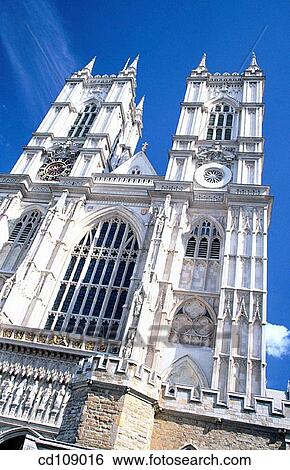 West facade of Westminster Abbey, built in Gothic style. London. England View Large Photo Image Stock Photograph - West facade of Westminster Abbey, built in Gothic style. London. England. Fotosearch