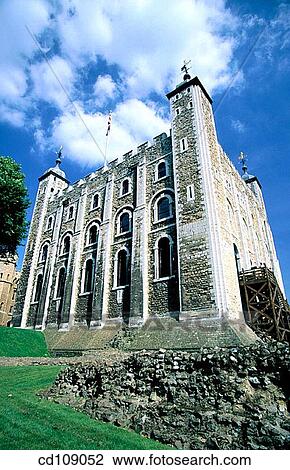 White Tower, nucleus of a series of concentric defenses built between XII and XII centuries, central keep of Tower of London fortress. London. England View Large Photo Image Stock Image - White Tower, nucleus of a series of concentric defenses built between XII and XII centuries, central keep of Tower of London fortress. London. England. Fotosearch